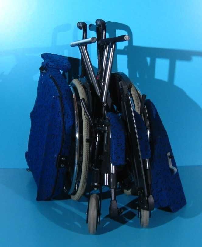 Scaun cu rotile din aluminiu Otto Bock Avantgarde XXL2/ sezut 60 cm