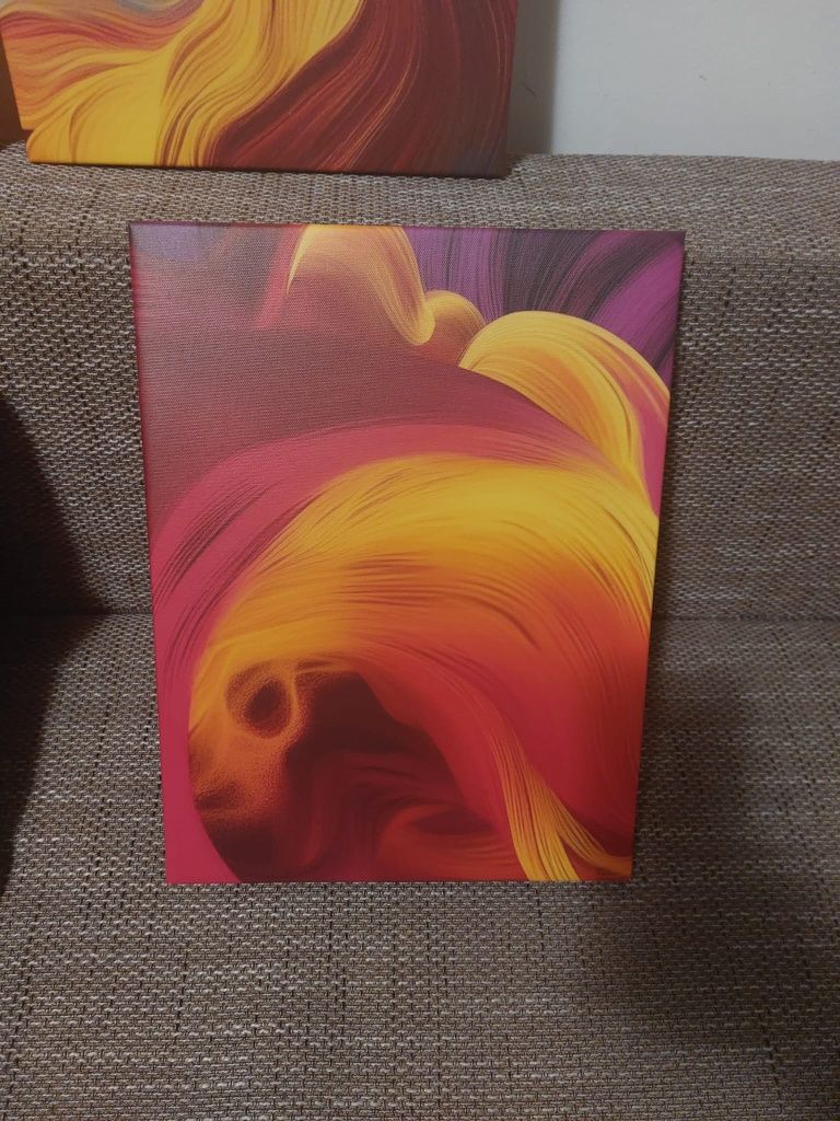 Vand tablouri noi ambalate individual arta abstracta castigate iqos