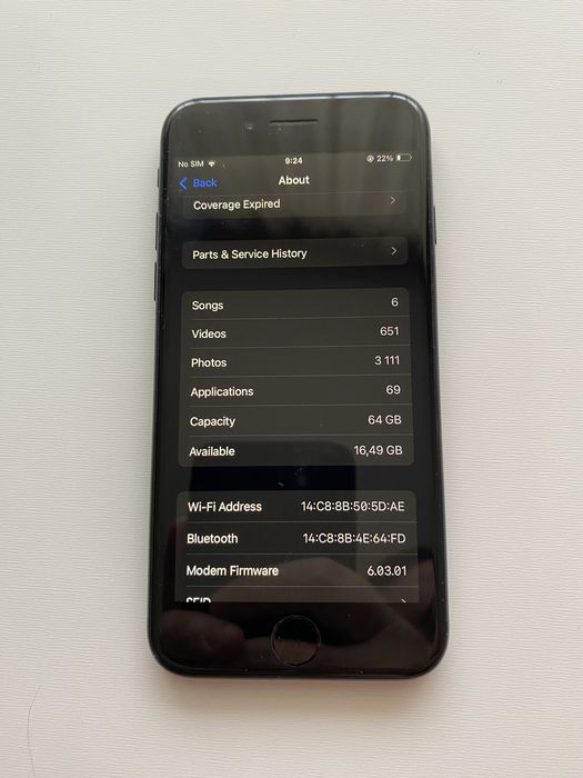 Перфектен iphone se2020 64GB