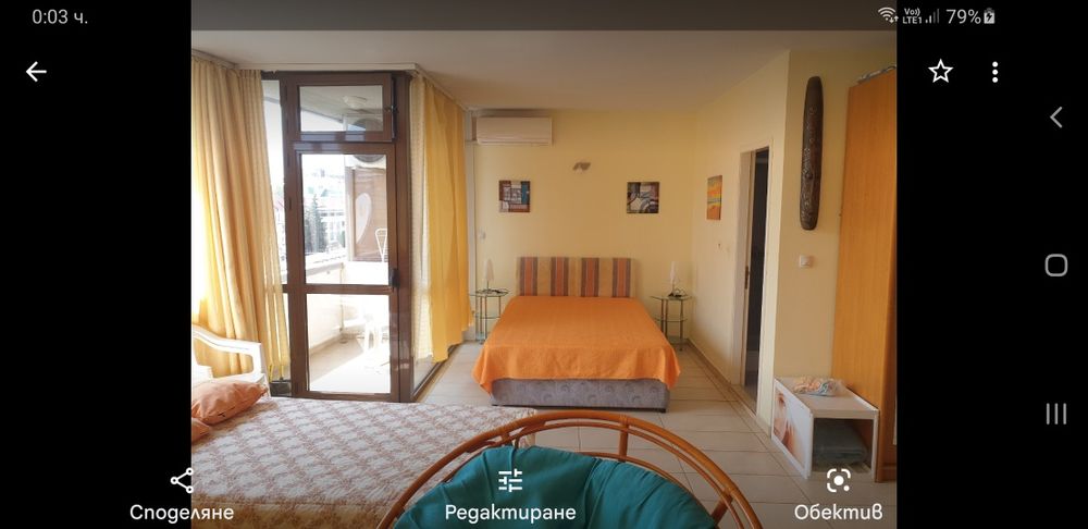 Студио в центъра на Сл.бряг