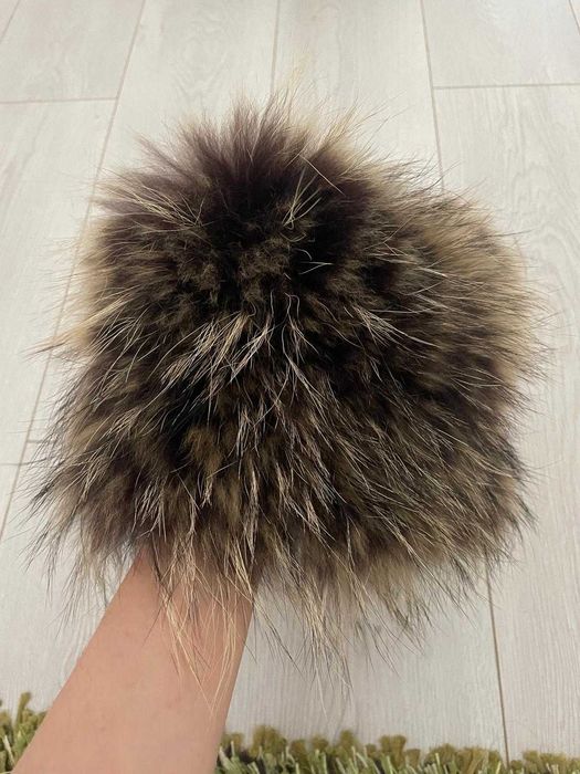 Fes/caciula blana naturala ca nou