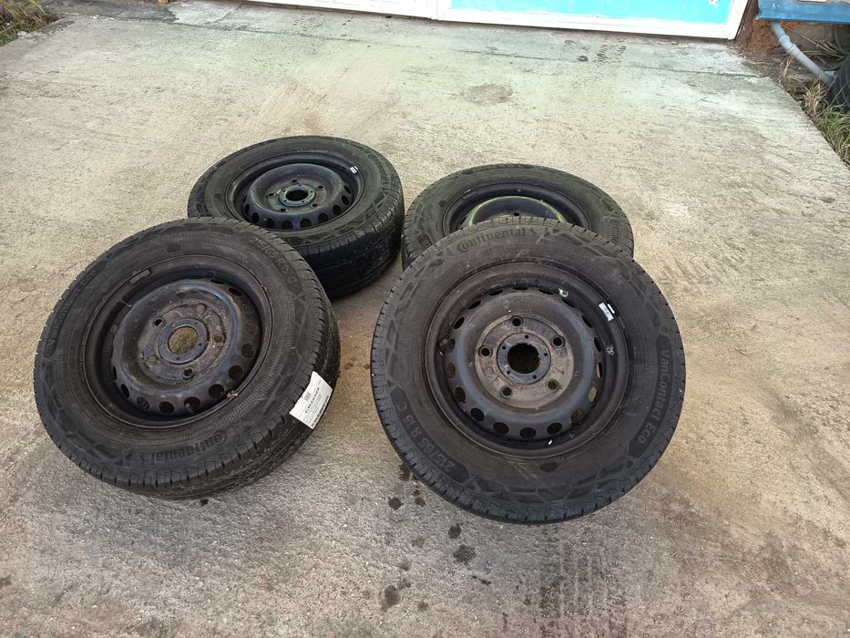 Roti jante cu anvelope Ford transit Connect 215/65 R16C