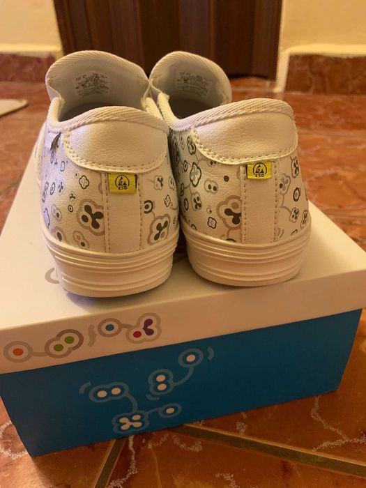 Saboti medicali dama, piele naturala, marimea 42