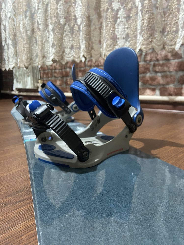 Сноуборд K2 fuse и крепления salomon