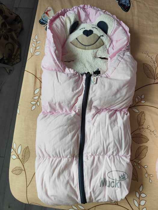 Vând fâș fetiță pentru căruț ursuleț stare foarte bună