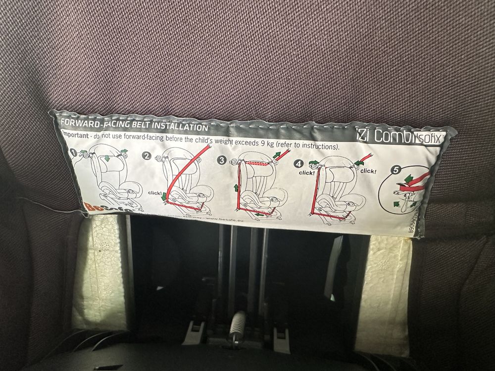 Детско столче BeSafe Izi Combi X4 isofix 9-18kg
