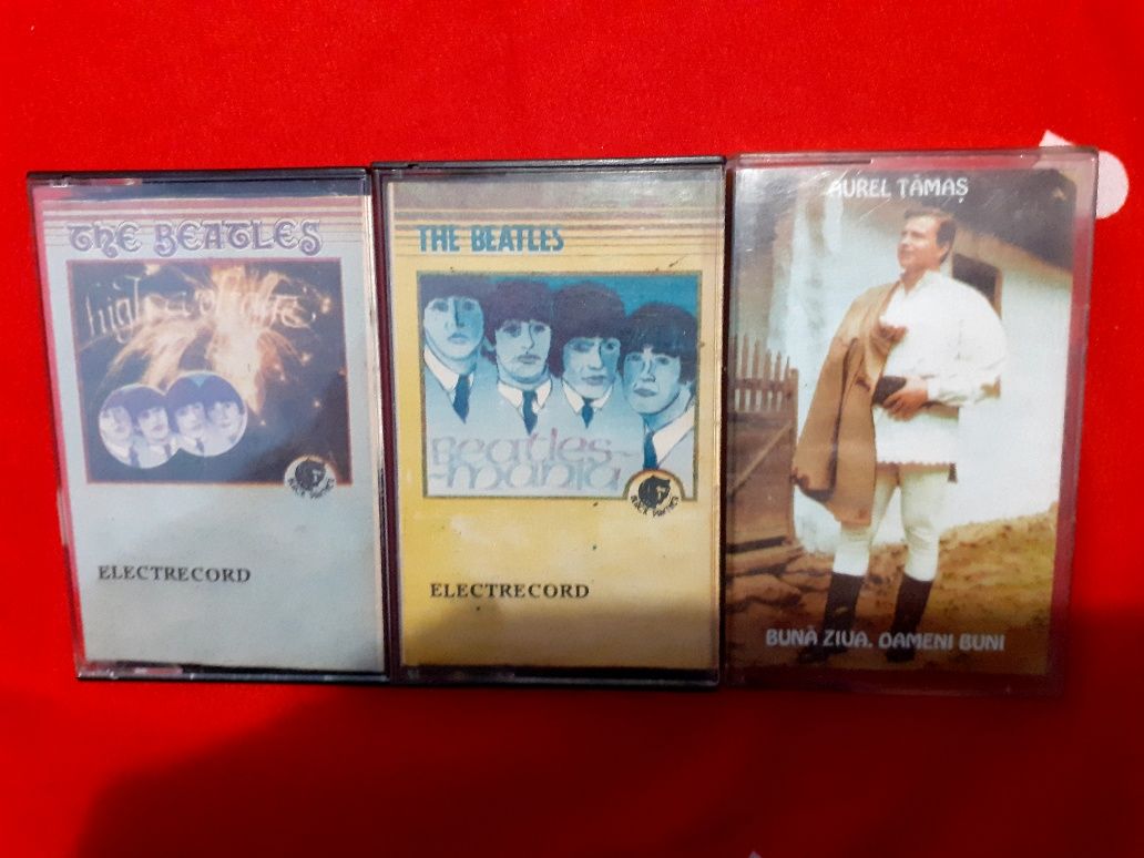 Casete Audio Electrecord The Beatles Vol.1 Si Vol.2