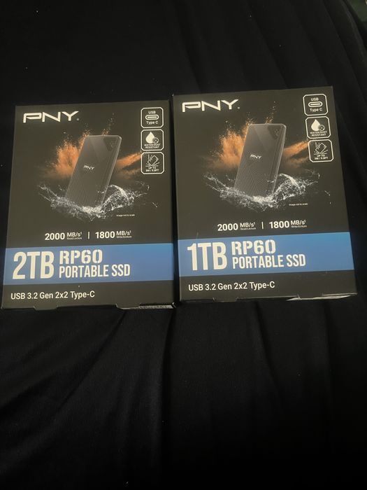 Ssd extern PNY  Portabile 1Tb, 2Tb