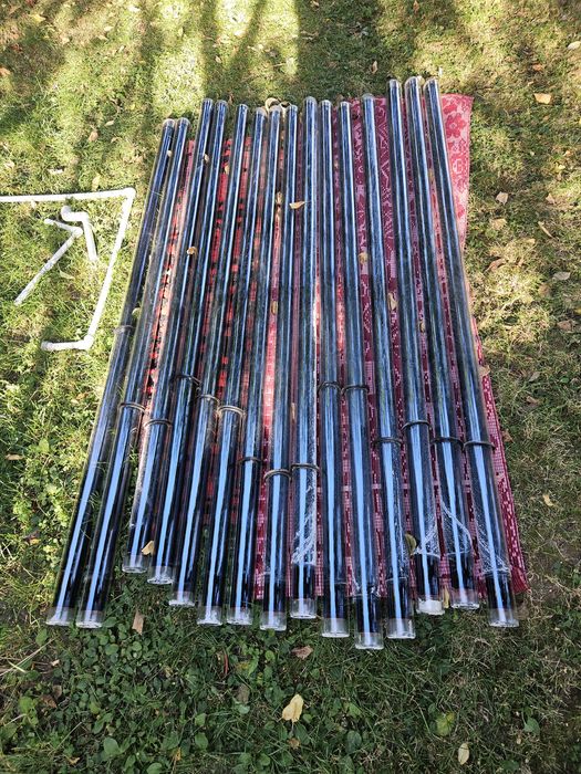 Panou solar Reecomer , inox, 15 tuburi, 120 l