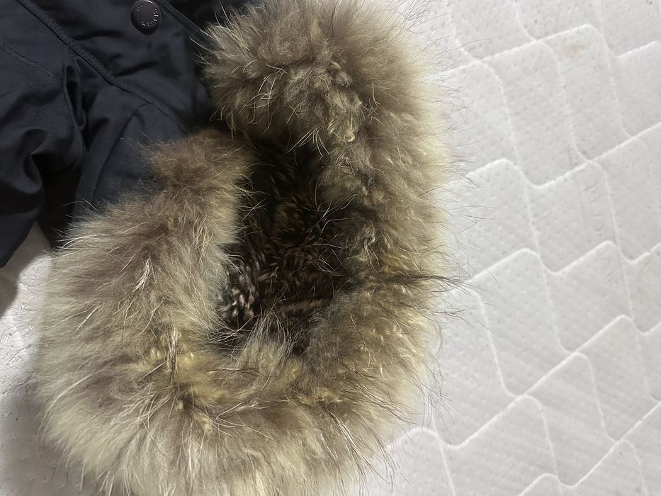 Blauer USA Men's Down Parka Jacket Real Fur Hooded