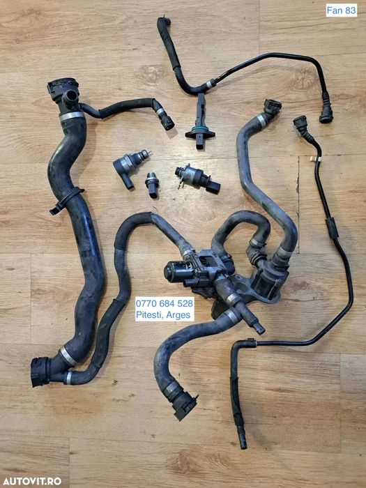 Furtun lichid racire f10+lci f11+lci f15 Pompa auxiliara apa Conducta radiator g11 g30
