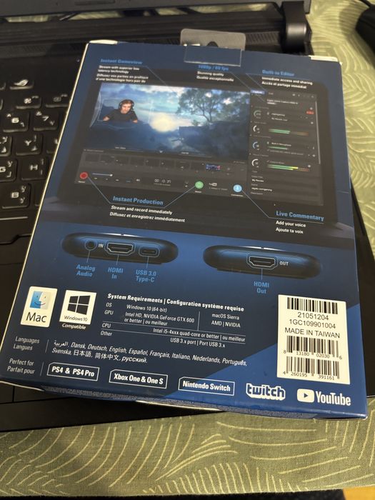 Elgato Game capture Card - HD60 s New