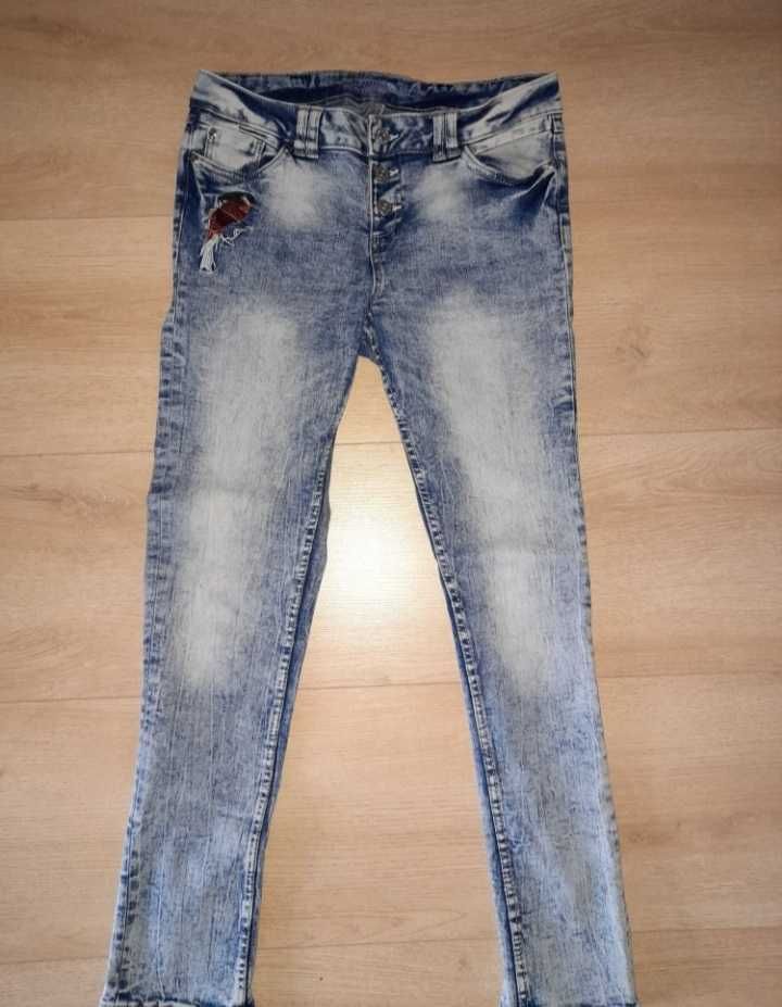 Дънки Denim с бродерия 27