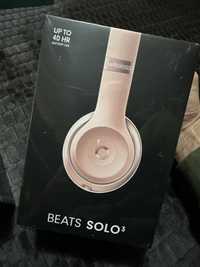 Beats Solo 3 Wireless Rose Gold & Red Citrus