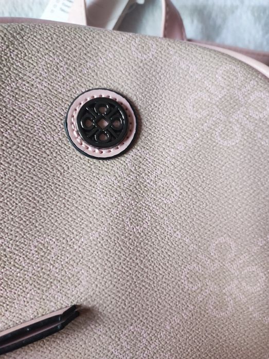 Rucsac mic roz cu bej Catwalk/Deichmann nou cu eticheta