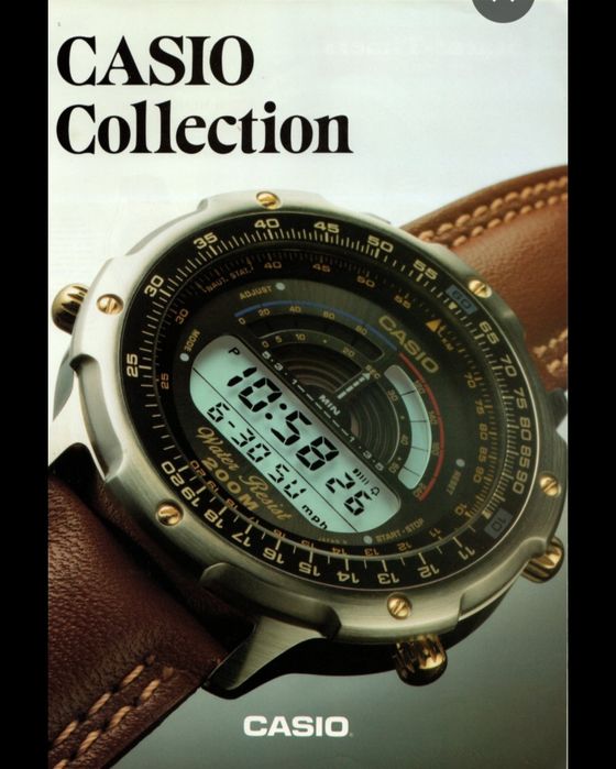 Casio DW 7500 Flight Planner