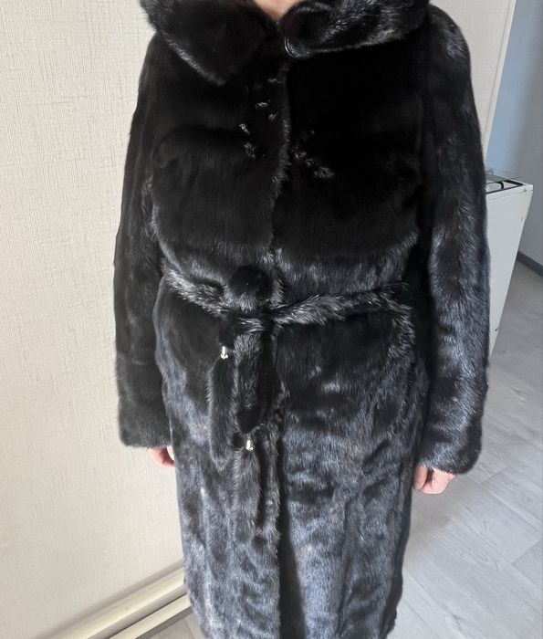 Норковая шуба почти новая