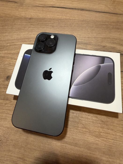 Iphone 16 Pro Max 256GB black titanium