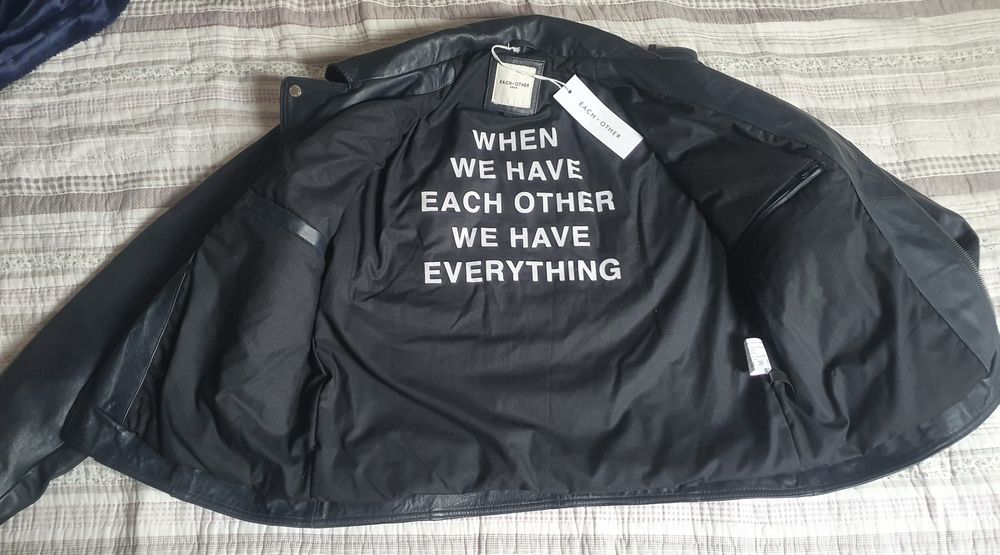 Geaca de piele de barbat