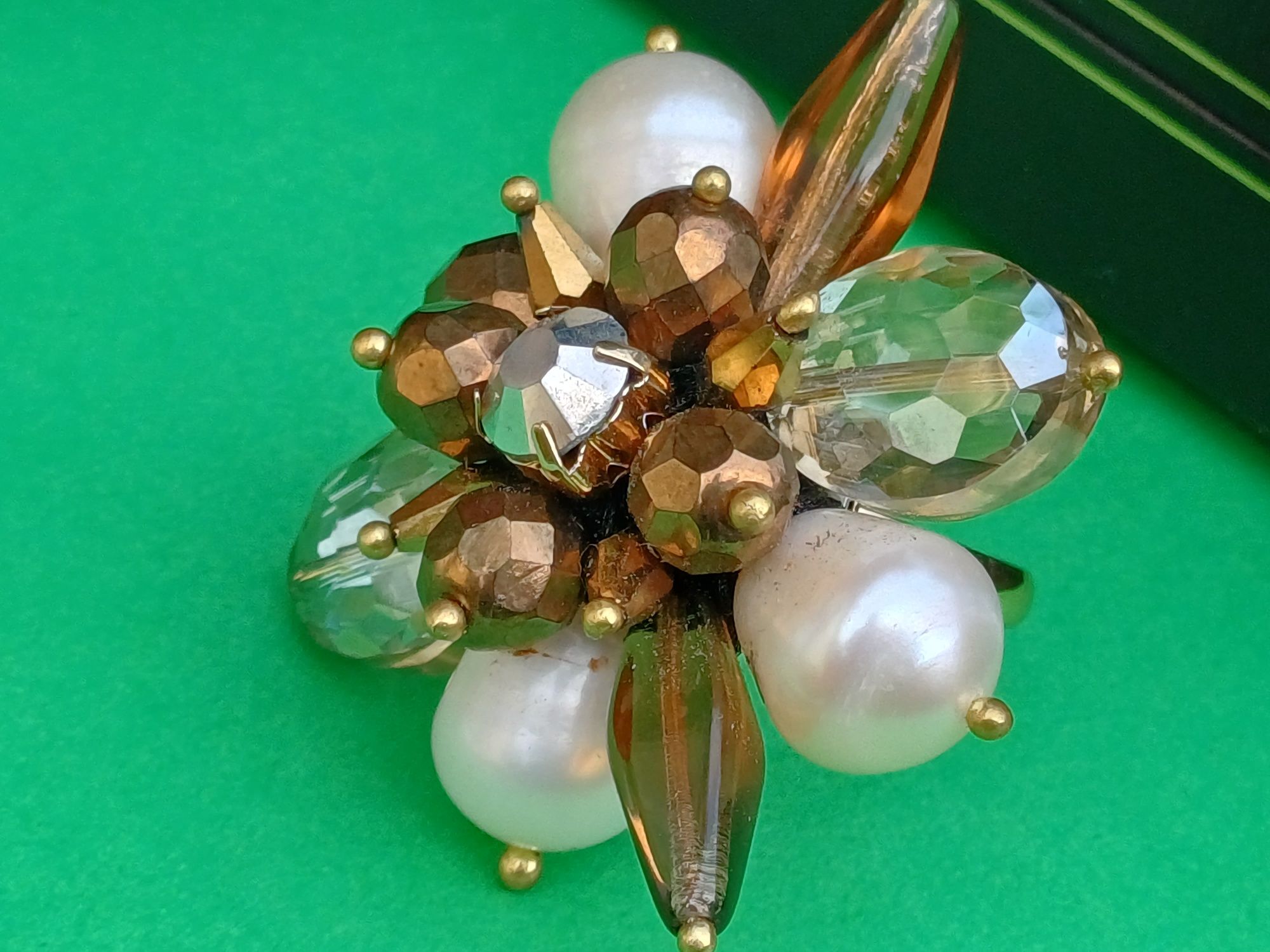 Inel Ottaviani perle naturale