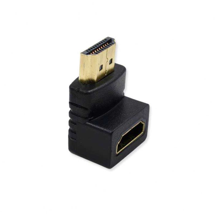 Переходник HDMI - HDMI угловой 90°