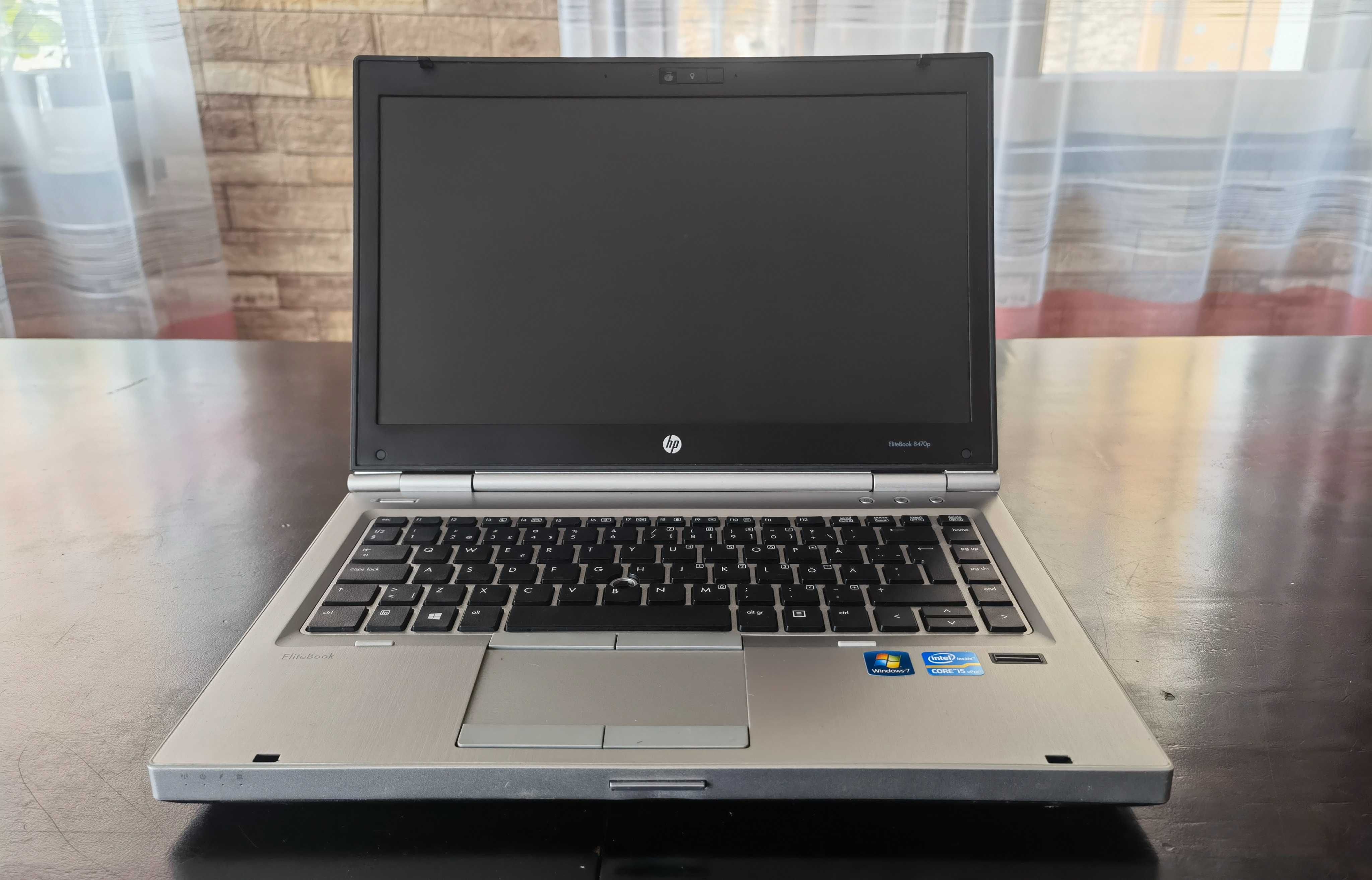 HP ElliteBook 8470p/i5 4x2.6ghzThr/14"сKам/4gb/500gb/НОВАбат/DVDrw/Про