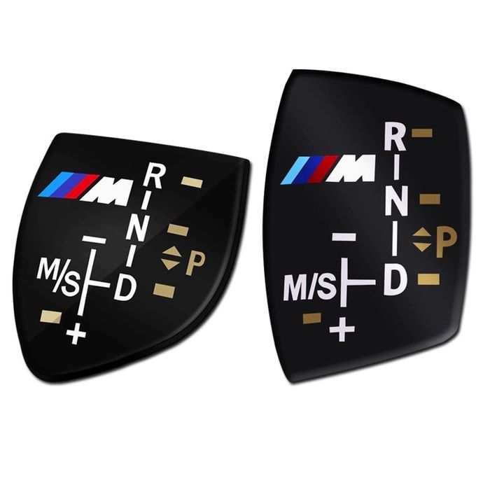 Капаче 3D M стикер джойстик bmw скоростен лост X5 X6 E60 F01 F30 F10