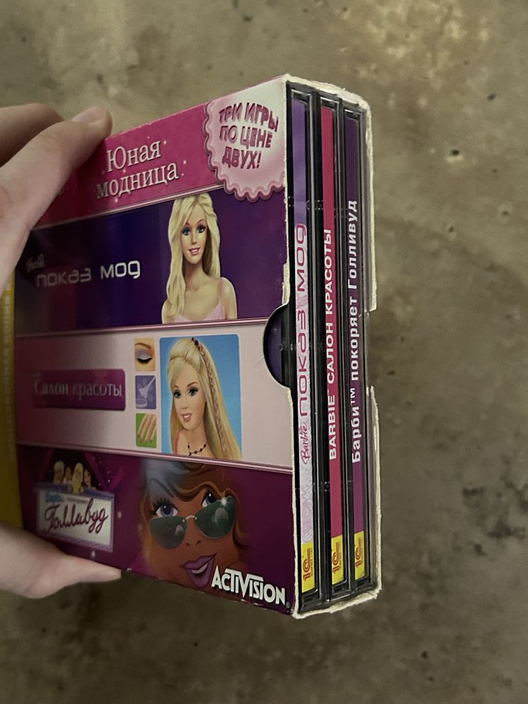 Компьютерные диски Barbie/Барби и Смешарики