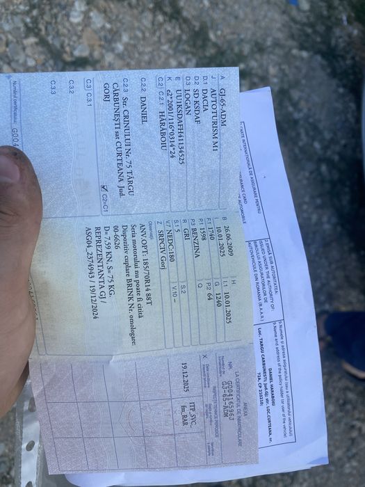Dacia Mcv 1.6 benzina 8 valve