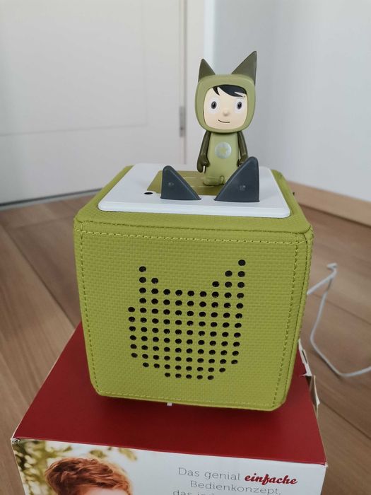 Нова колонка Зелен Toniebox за разказване на приказки