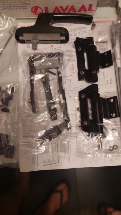 Mecanism dublă  deschidere  nou două  seturi  alb și negru l originale