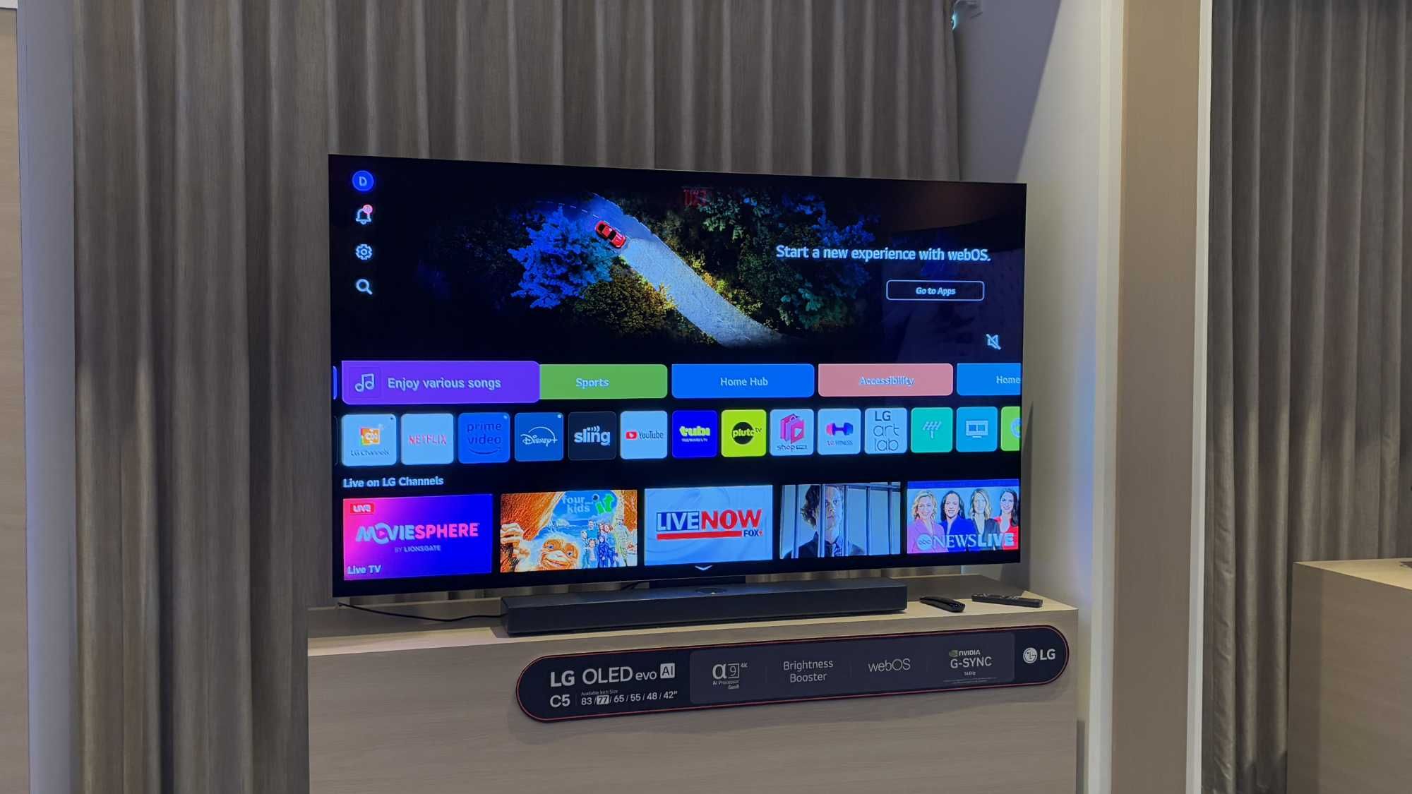 Телевизор LG OLED Evo 42/48/55/65/77/83 C5 RLA (Новинка 2025)