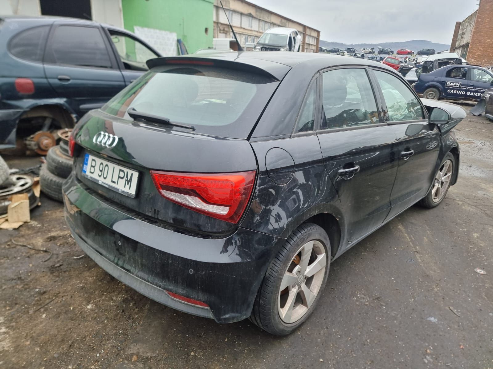 Fata de usa stanga fata cu panou geamuri Audi A1 8X  [din 2010 pana