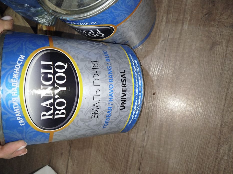 Эмаль 2 банки по 3 кг