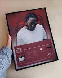 Poster Kendrick Lamar, Album DAMN. Cadou pentru fanii Rap