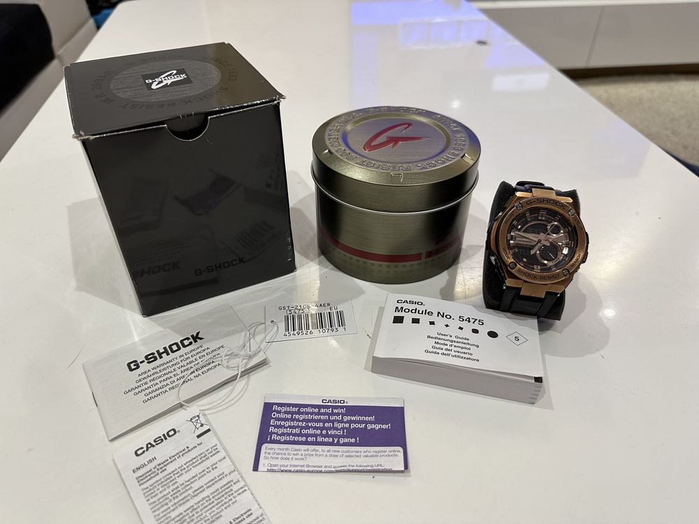 Casio g shock gst 210b g-shock gst-210b