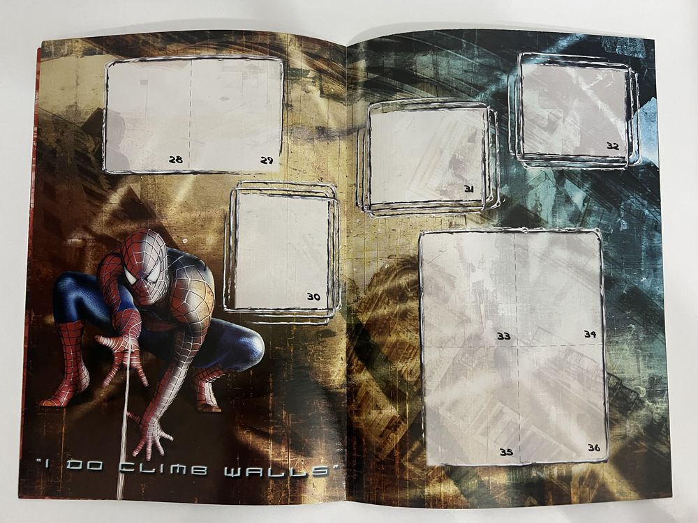 Album Spider-Man 3 Chipicao original – 2 abțibilduri, colecție Marvel