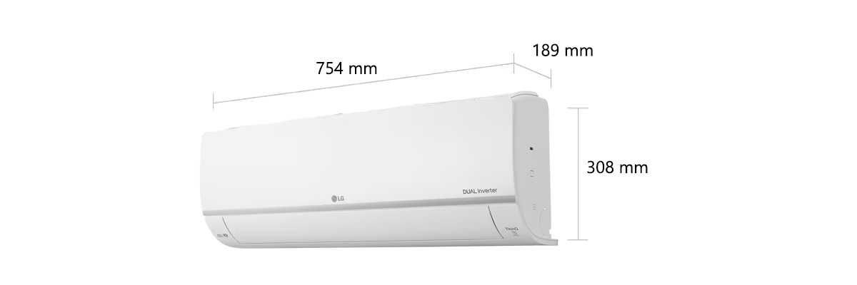 Кондиционер LG DUAL Cool, Dual Inverter.D09TT2.С трубками.