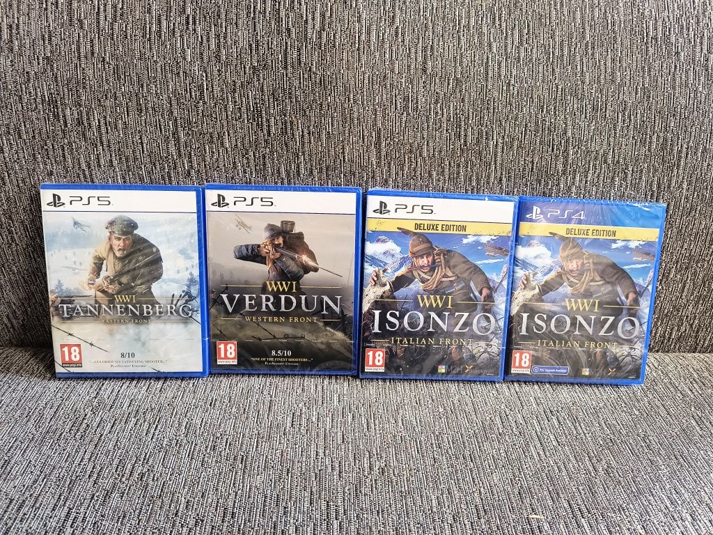 WW1 Tannenberg, Verdun , Isonzo PS5 PS4 Playstation 4 5