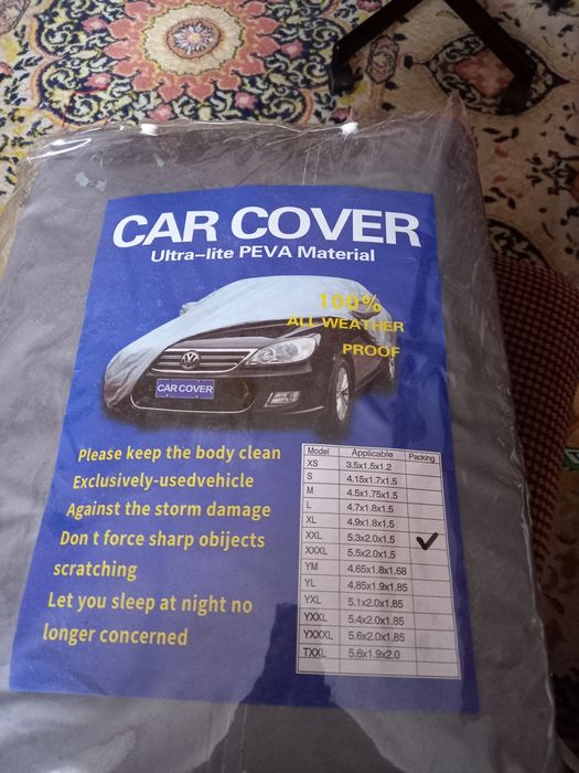 Prelata auto ,produs nou