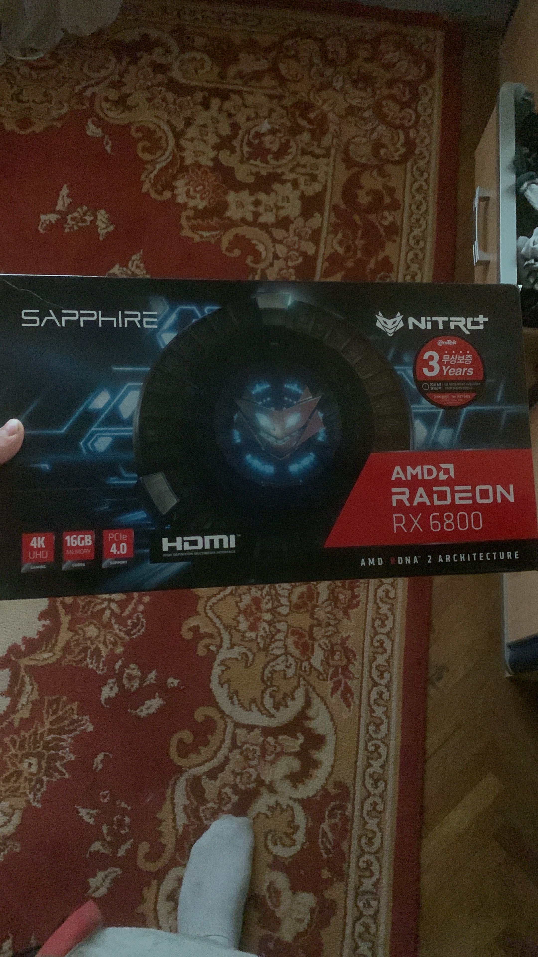 schimb placa video rx6800 sapphire nitro +