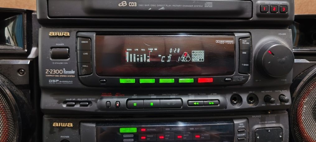 Combine Aiwa Z 2300 și Kenwood Rx29