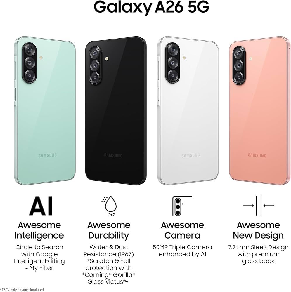 Новый Samsung Galaxy A26! Бесплатная Доставка!