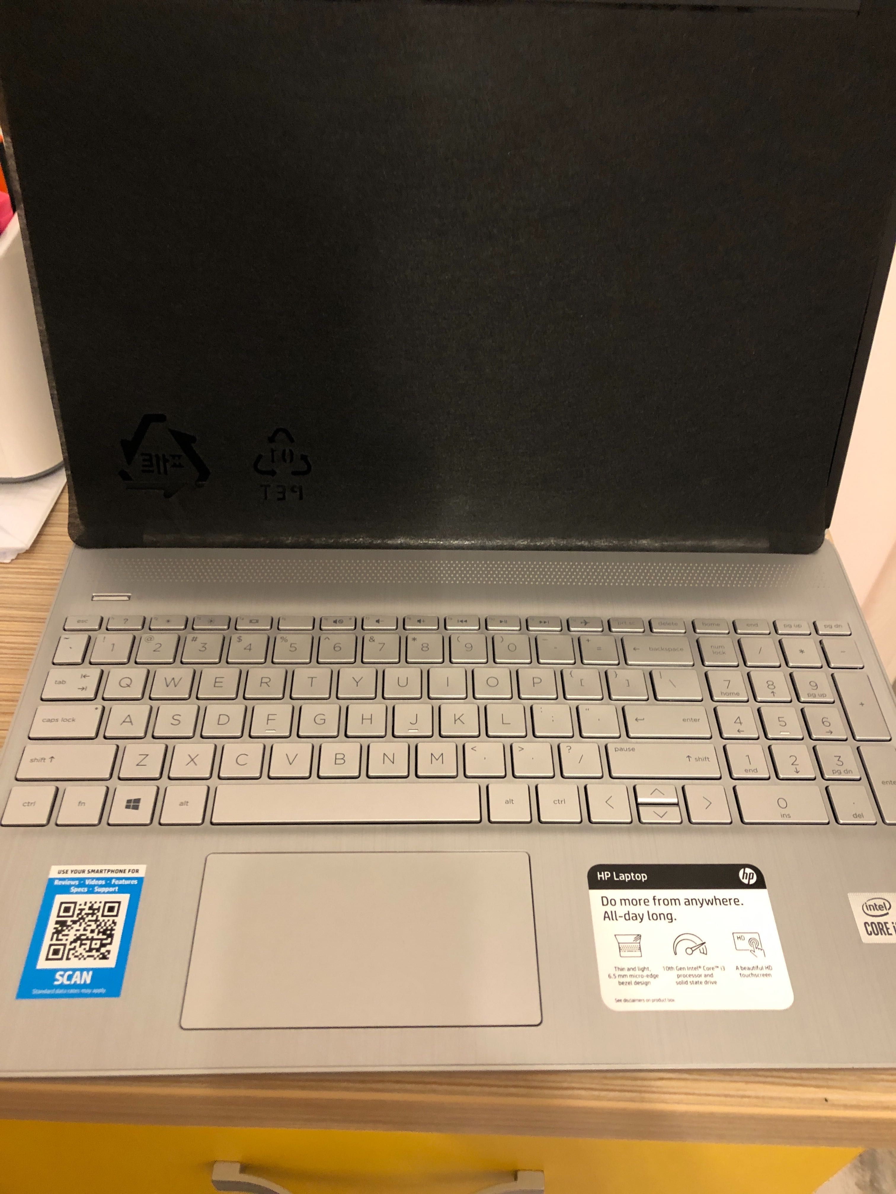 Laptop Hp - argintiu