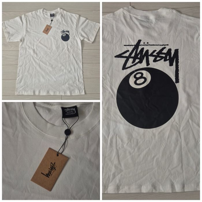 tricouri stussy alb/negru