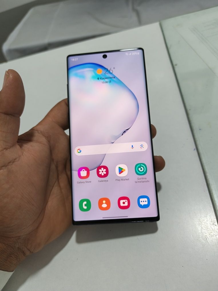 Samsung not 10 plus sotiladi