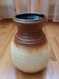 Vaza / Vas ceramic decorativ - West Germany, anii '60