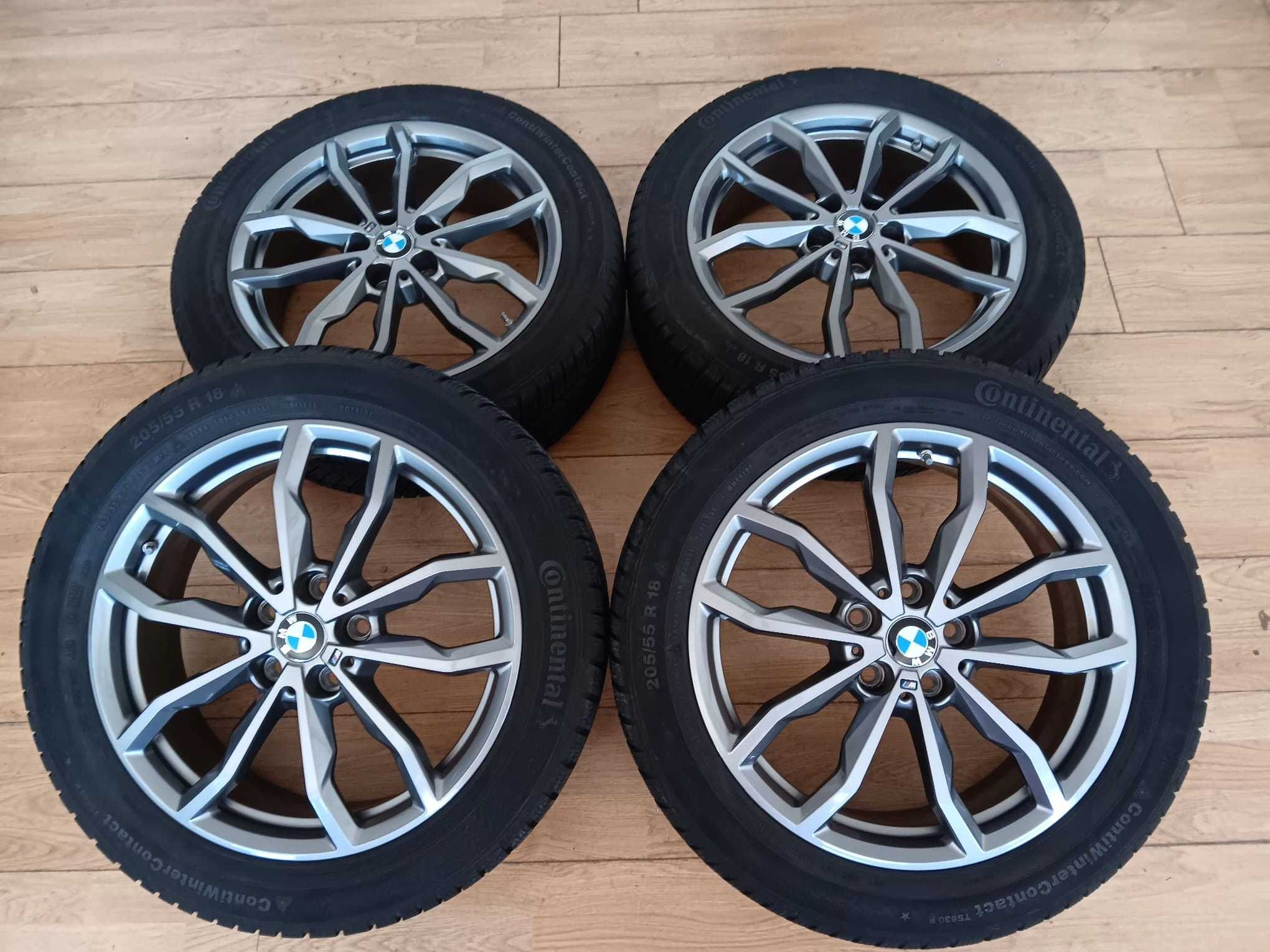 Jante 18 BMW X1 F48 49 X2 F39 cu senzori anvelope MS 7-8mm originale