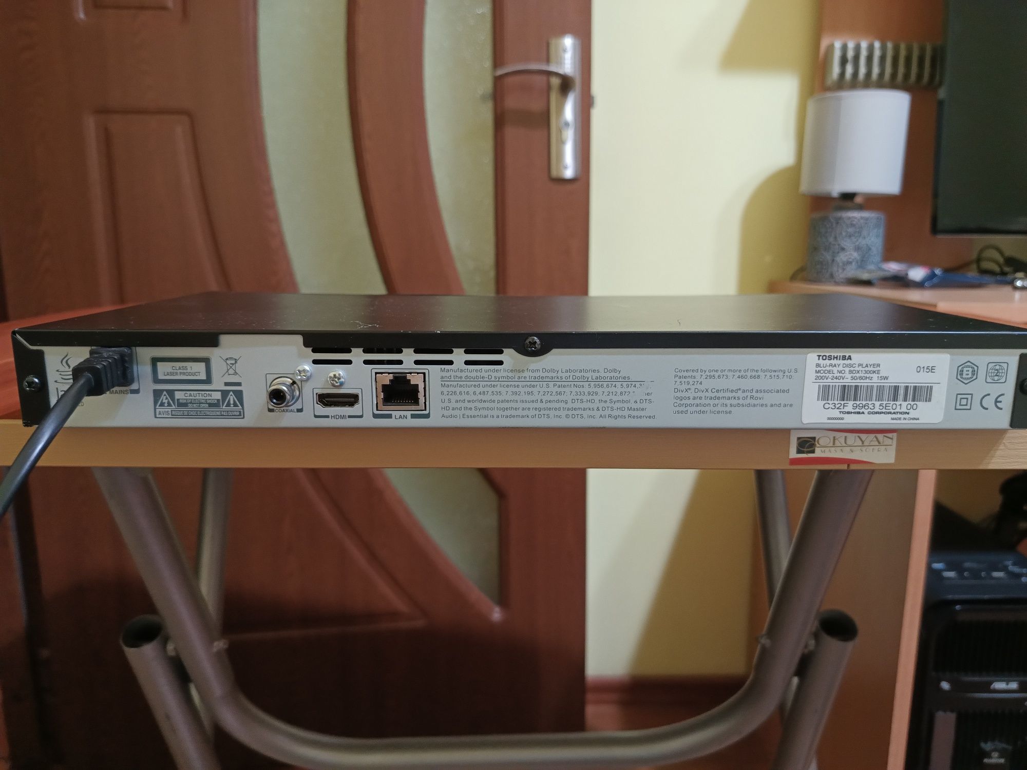 Blu-Ray Toshiba cu telecomanda