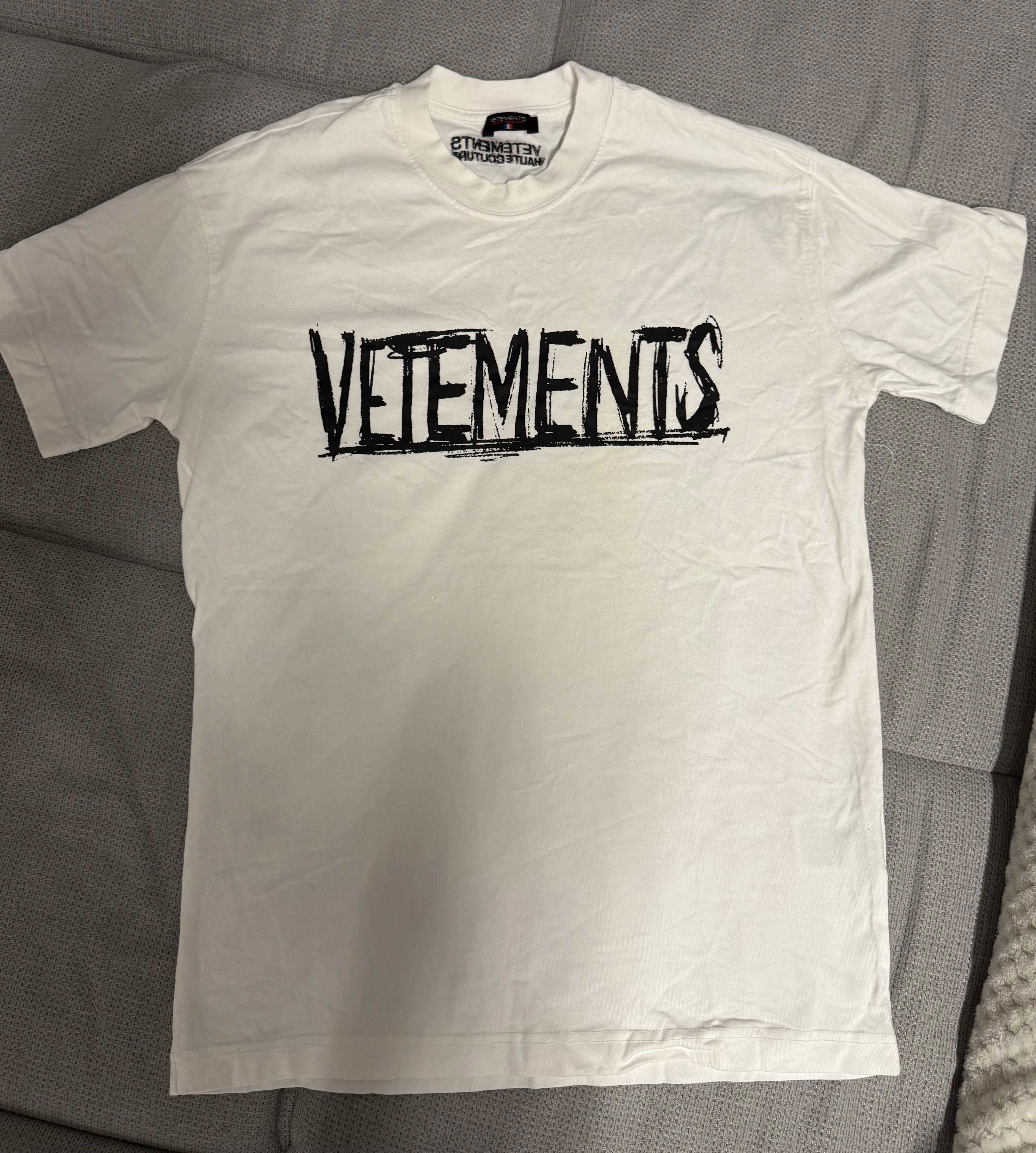 Бяла oversized тениска